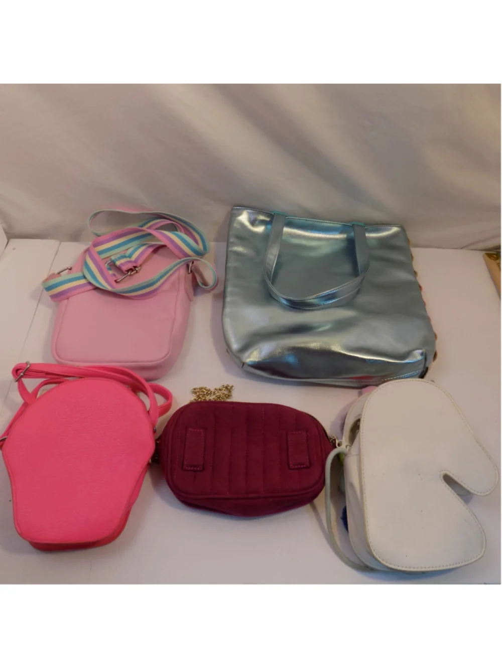 Girls Unicorn Cupcake Rainbow Purse Bundle